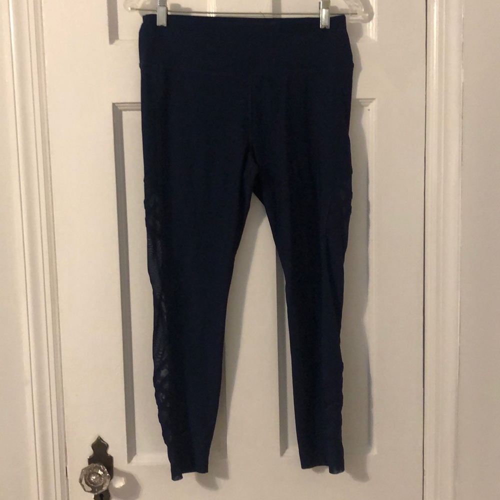 Navy Blue Workout Leggings